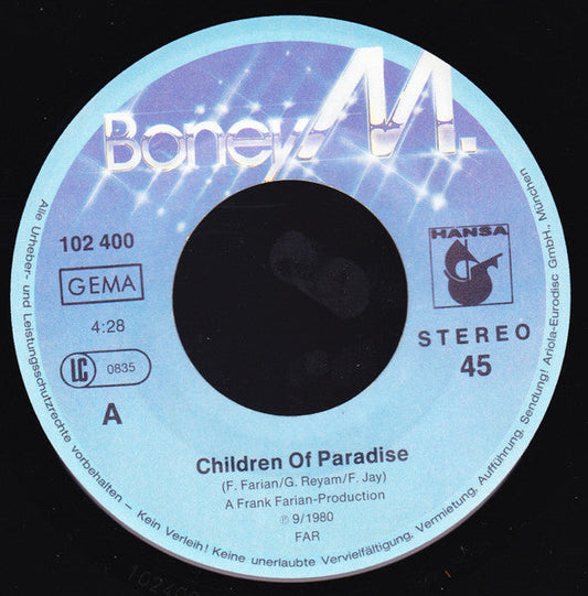 Boney M. - Kinder des Paradieses 39150