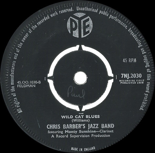 Chris Barbers Jazz Band – Bill Bailey, Won't You Please Come Home 17570