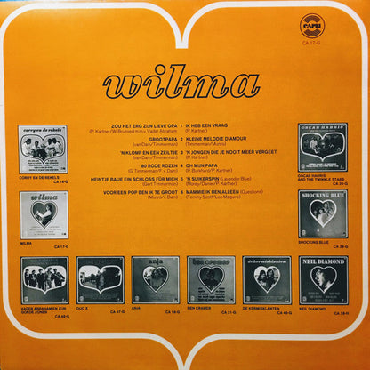 Wilma - Veel Liefs Van .... Wilma (LP) Vinyl LP Vinyl Goed / Hoes Goed