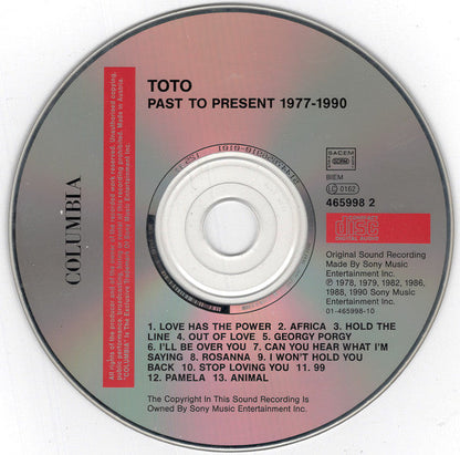 Toto - Past To Present 1977-1990 (CD) 70781 Compact Disc Goede Staat