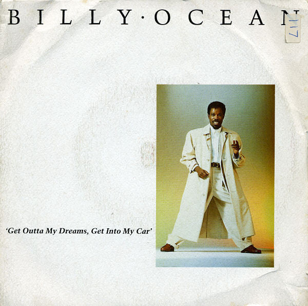 Billy Ocean - Get Outta My Dreams Get Into My Car 39065 Vinyl Singles Vinyl Zeer Goed / Hoesje Goed "VINYLSINGLES.NL"