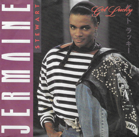 Jermaine Stewart - Get Lucky 41876 Vinyl Singles Vinyl Goed / Hoes Goed