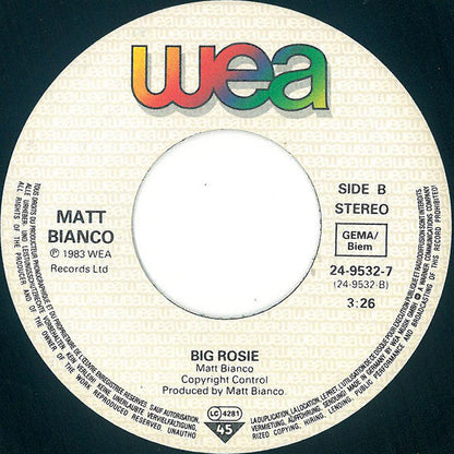 Matt Bianco - Get Out Of Your Lazy Bed 04058