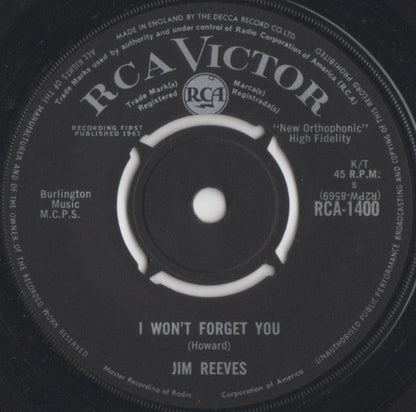 Jim Reeves - Ich werde dich nicht vergessen 21675