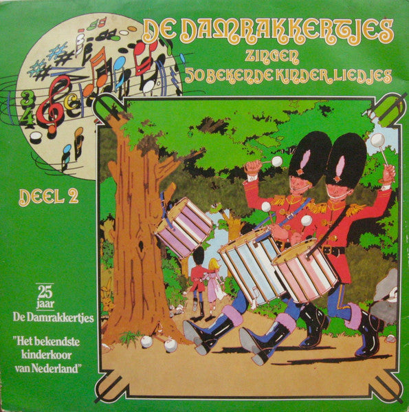 Damrakkertjes - De Damrakkertjes Zingen 100 Bekende Kinderliedjes(LP) 97-98119 Vinyl LP Dubbel Vinyl Zeer Goed / Hoesje Goed "VINYLSINGLES.NL"