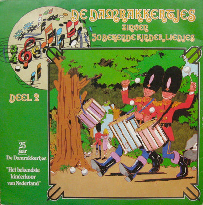 Damrakkertjes - De Damrakkertjes Zingen 100 Bekende Kinderliedjes(LP) 97-98119 Vinyl LP Dubbel Vinyl Zeer Goed / Hoesje Goed "VINYLSINGLES.NL"