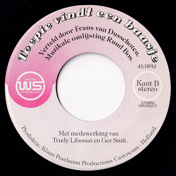 Georgette Hagedoorn, Frans van Dusschoten - Het Stoute Prinsesje 40740 Vinyl Singles Vinyl Zeer Goed / Hoesje Goed "VINYLSINGLES.NL"