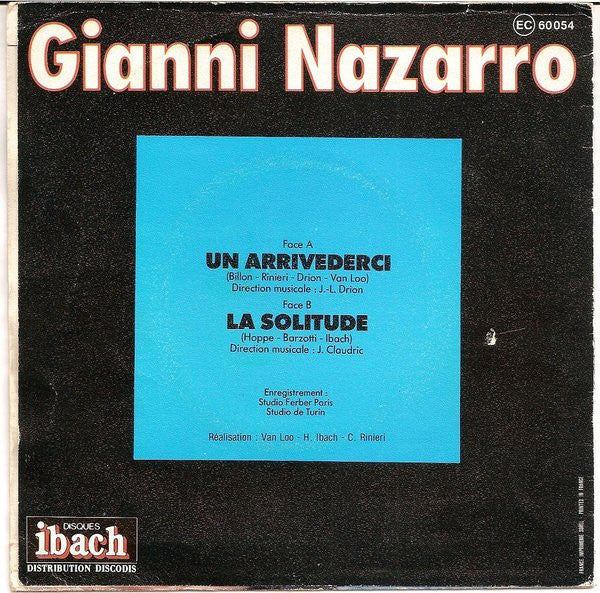 Gianni Nazzaro - Un Arrivederci 31443
