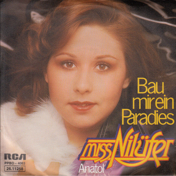 Miss Nilüfer - Bau Mir Ein Paradies 22436 Vinyl Singles Vinyl Goed / Hoes Goed