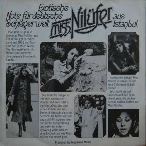 Miss Nilüfer - Bau Mir Ein Paradies 22436 Vinyl Singles Vinyl Goed / Hoes Goed