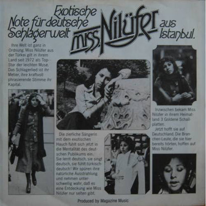 Miss Nilüfer - Bau Mir Ein Paradies 22436 Vinyl Singles Vinyl Goed / Hoes Goed