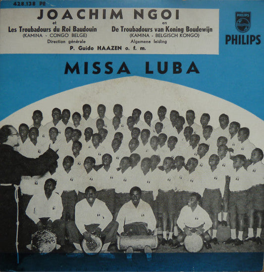 Joachim Ngoi Et Les Troubadours Du Roi Baudouin - Missa Luba 42529 Vinyl Singles EP Vinyl Goed / Hoes Goed