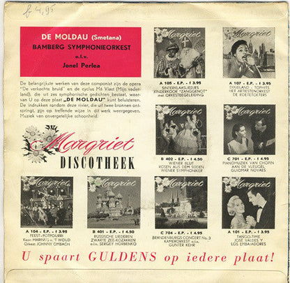 Bamberger Symphoniker - De Moldau 10940 Vinyl Singles EP Vinyl Zeer Goed / Hoesje Goed "VINYLSINGLES.NL"