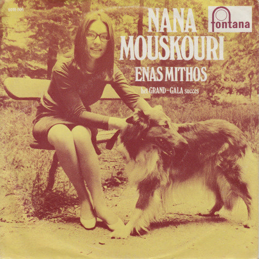 Nana Mouskouri - Enas Mithos 36159 Vinyl Singles Vinyl Goed / Hoes Goed