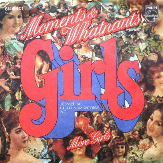 Moments & The Whatnauts - Girls 41136 Vinyl Singles Vinyl Goed / Hoes Redelijk
