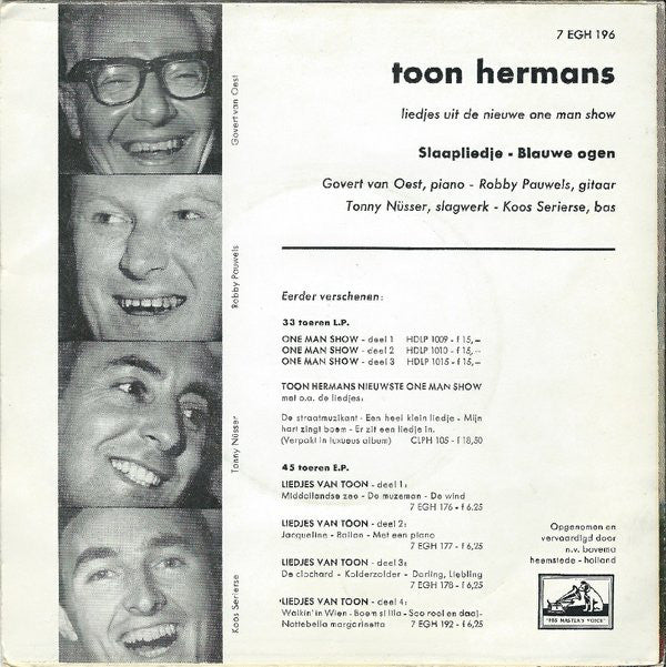 Toon Hermans - Lullaby (EP) 22361