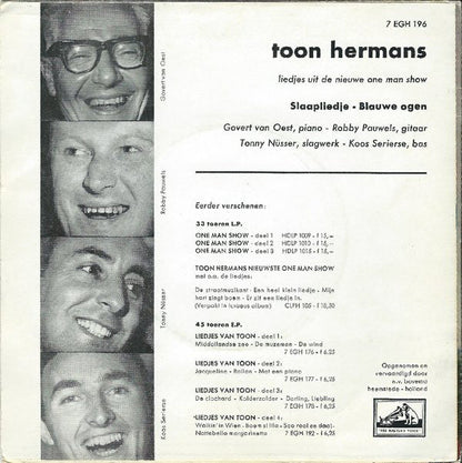 Toon Hermans - Lullaby (EP) 22361
