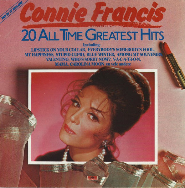 Connie Francis - 20 All Time Greatest Hits (LP) 48237 Vinyl LP JUKEBOXSINGLES.NL   