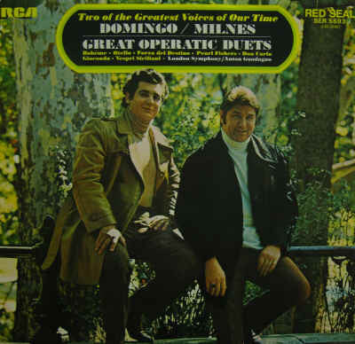 Placido Domingo / Sherrill Milnes, London Symphony Orchestra, Anton Guadagno – Große Opernduette (LP) 50315