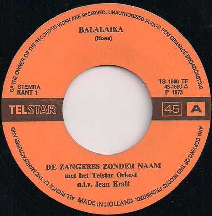 Sänger ohne Namen - Balalaika