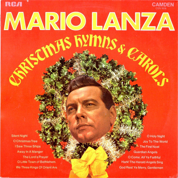 Mario Lanza - Christmas Hymns & Carols (LP) 48005 Vinyl LP JUKEBOXSINGLES.NL   