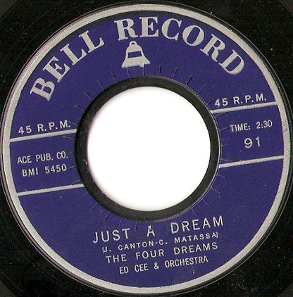 Four Dreams, Ed Cee &amp; Orchestra - Just A Dream / La Paloma 19398
