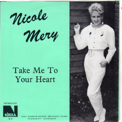 Nicole Mery - Sluit Me In Je Hart 15227 Vinyl Singles Vinyl Goed / Hoes Goed