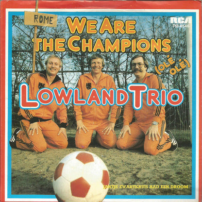 Lowland Trio - We Are The Champions 23725 Vinyl Singles Vinyl Goed / Hoes Goed