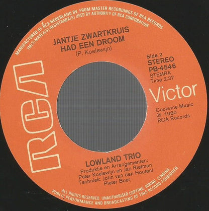 Lowland Trio - We Are The Champions 23725 Vinyl Singles Vinyl Goed / Hoes Goed