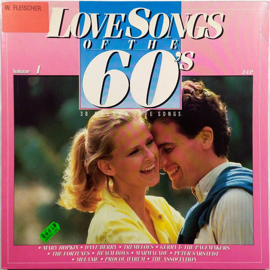 Various - Love Songs Of The 60's - Volume 1 (LP) Vinyl LP Vinyl Goed / Hoes Goed