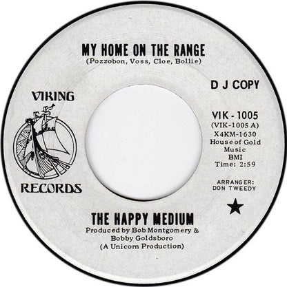 Happy Medium - My Home On The Range Vinyl Singles Vinyl Zeer Goed / Hoesje Goed "VINYLSINGLES.NL"