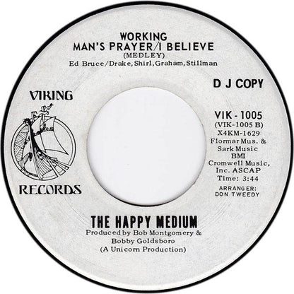 Happy Medium - My Home On The Range Vinyl Singles Vinyl Zeer Goed / Hoesje Goed "VINYLSINGLES.NL"