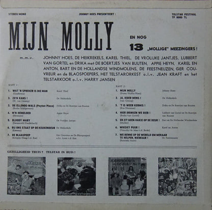 Various - Mijn Molly - 14 Mollige Meezingers (LP) 52184 Vinyl LP Vinyl Goed / Hoes Goed