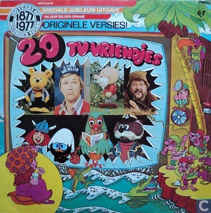 Various - 20 Tv-Vriendjes (LP) 52173 Vinyl LP Vinyl Goed / Hoes Goed