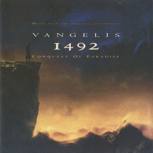 Vangelis - 1492 – Conquest Of Paradise (Music From The Original Soundtrack) (CD) 70597 Compact Disc Goede Staat