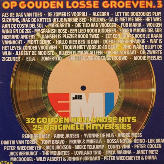 Various - Op Gouden Losse Groeven. 3 (LP) 52249 Vinyl LP Dubbel Vinyl Goed / Hoes Goed