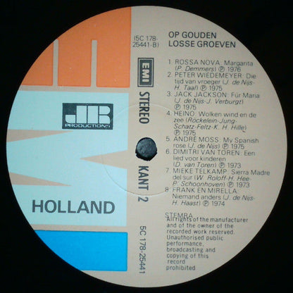 Various - Op Gouden Losse Groeven. 3 (LP) 52249 Vinyl LP Dubbel Vinyl Goed / Hoes Goed