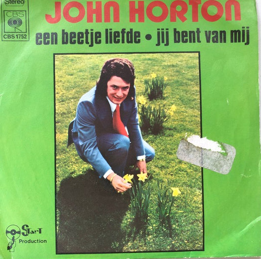 John Horton - Een Beetje Liefde 25077 (B) Vinyl Singles Vinyl Goed / Hoes Redelijk