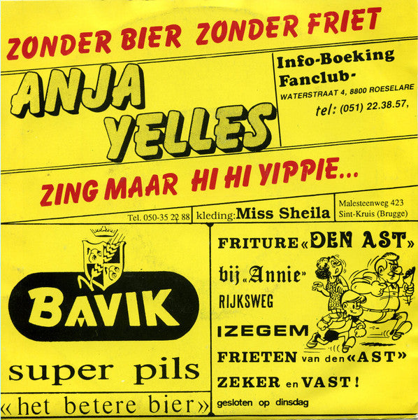 Anja Yelles - Zonder Bier Zonder Friet 37062