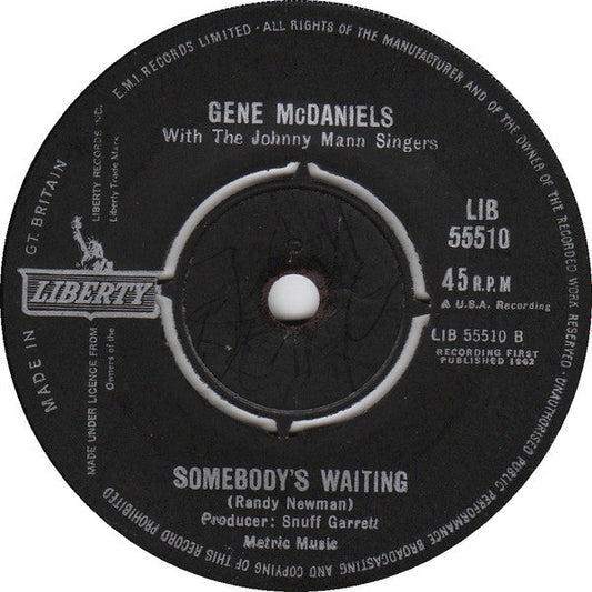 Eugene McDaniels With The Johnny Mann Singers - Spanish Lace 41852 Vinyl Singles Vinyl Goed / Hoes Generic