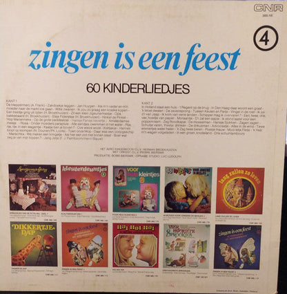 AVRO Kinderkoor - Zingen Is Een Feest 4 (60 Kinderliedjes) (LP) 45103