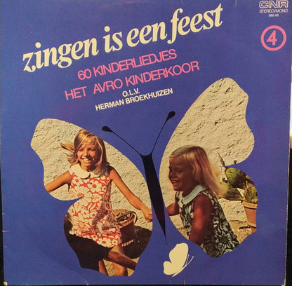 AVRO Kinderkoor - Zingen Is Een Feest 4 (60 Kinderliedjes) (LP) 45103