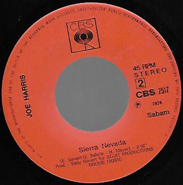 Joe Harris - I Sing A Song Violetta 29923