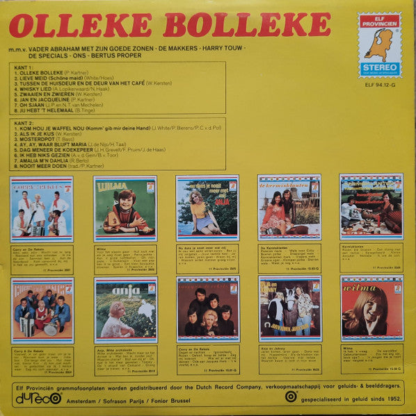 Various - Olleke Bolleke (LP) 48500 Vinyl LP JUKEBOXSINGLES.NL   