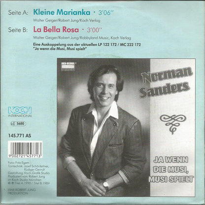 Norman Sanders - Kleine Marianka 25384 Vinyl Singles Vinyl Goed / Hoes Goed