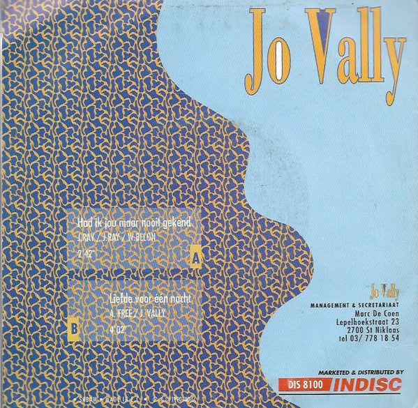Jo Vally - Wenn ich dich nie gekannt hätte 37045