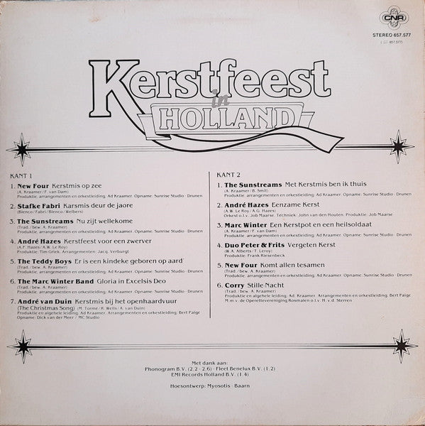 Various - Kerstfeest In Holland (LP) 48322 Vinyl LP JUKEBOXSINGLES.NL   