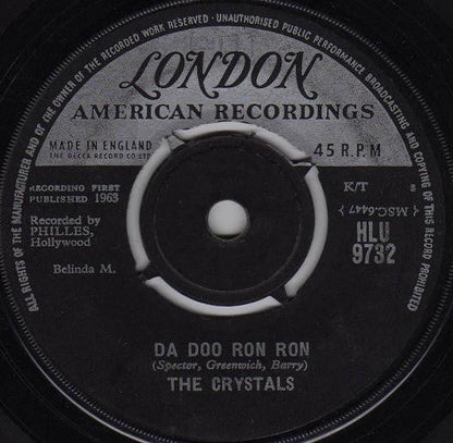 Crystals - Da Doo Ron Ron 41851 Vinyl Singles Vinyl Goed / Hoes Generic