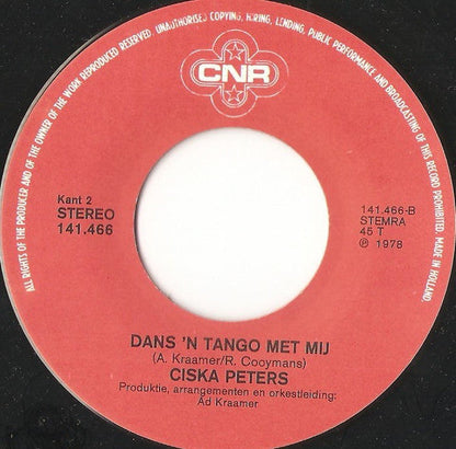Ciska Peters - El Amor 36274 Vinyl Singles Vinyl Zeer Goed / Hoesje Goed "VINYLSINGLES.NL"