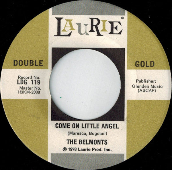 Belmonts - Tell Me Why Vinyl Singles Vinyl Goed / Hoes Generic